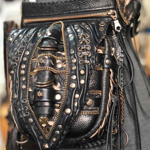 nativus Handbags - Nativus “Raven” Bag - Handmade Leather